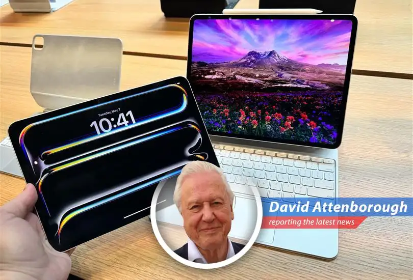 Exploring the untamed world of the 2024 iPad Pro launch through the eyes of Sir David Attenborough