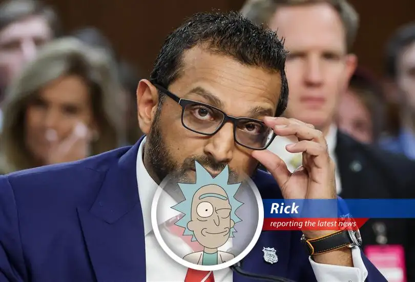 FBI Director Kash Patel, caught in a crossfire of accusations and legal threats. Is this just another Tuesday in the multiverse