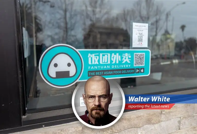 Fantuan delivery drivers are a common sight in neighborhoods with a high concentration of Asian businesses.