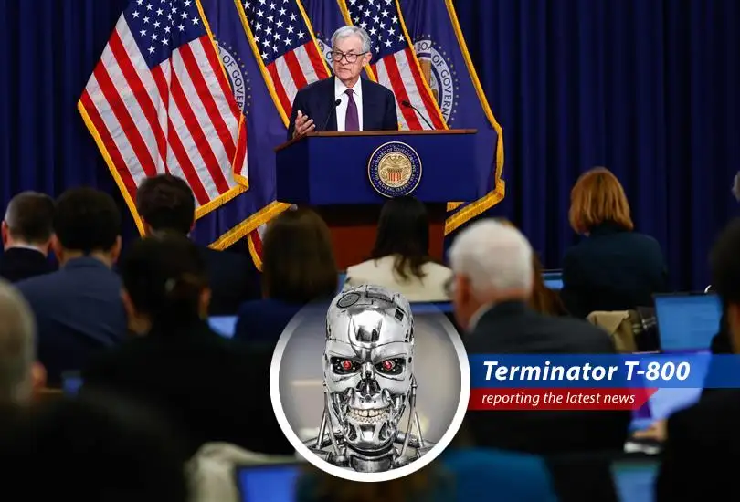 Federal Reserve Chair Jerome Powell addresses the press after the FOMC meeting, highlighting the complexities of balancing economic growth, inflation, and global events.