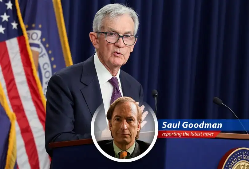 Federal Reserve Chairman Jerome Powell addresses economic concerns at Harvard University.