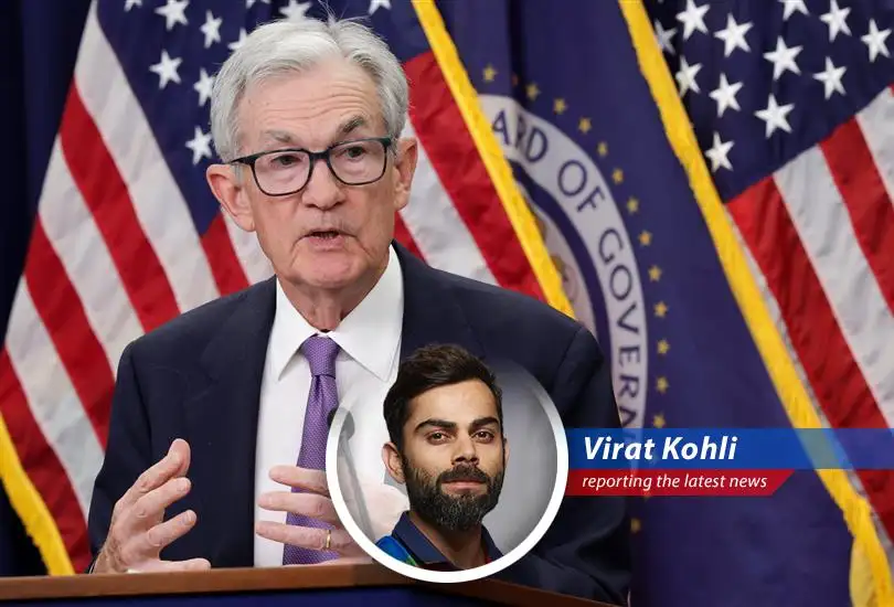 Federal Reserve Chairman Jerome Powell addressing economic concerns. A judge blocked subpoenas targeting him.