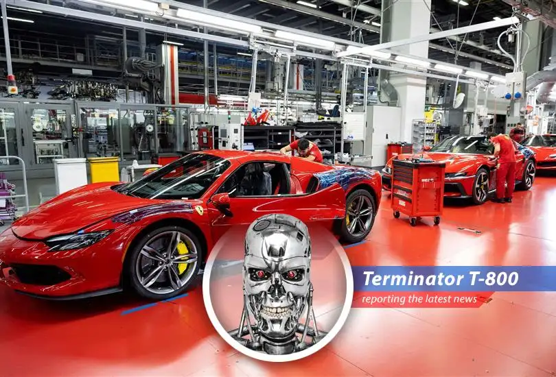 Ferrari's headquarters showcasing a blend of tradition and innovation with the upcoming electric vehicle debut