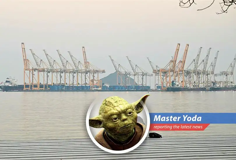 Flames engulf Fujairah oil facilities after a drone strike.