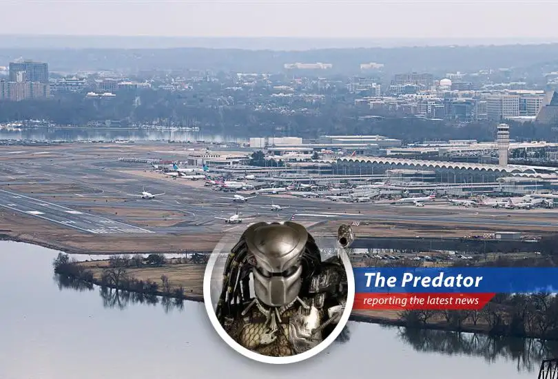 Flights grounded at major Washington-area airports due to chemical odor incident.