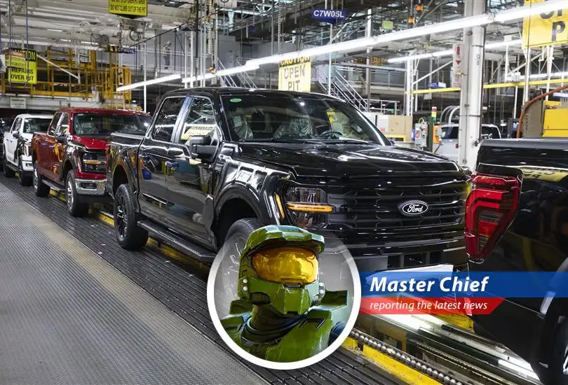 Ford Motor reports higher than expected profits in the first quarter, driven by strength in its commercial business.