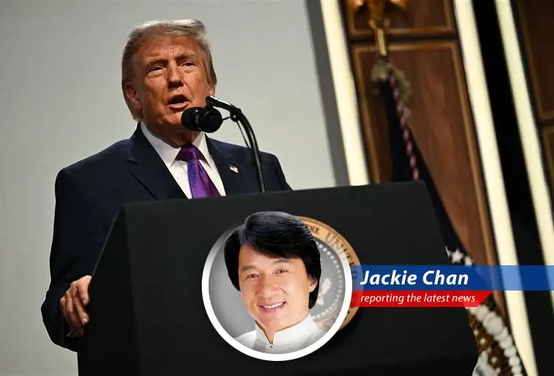 Former President Donald Trump addresses Ebola concerns during a White House event, emphasizing preventative measures and support for Americans abroad.