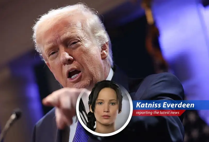 Former President Trump announces increased global tariffs, a move reminiscent of power plays within Panem, sparking immediate debate and uncertainty.