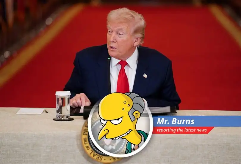 Former President Trump discusses college sports reforms at the White House.