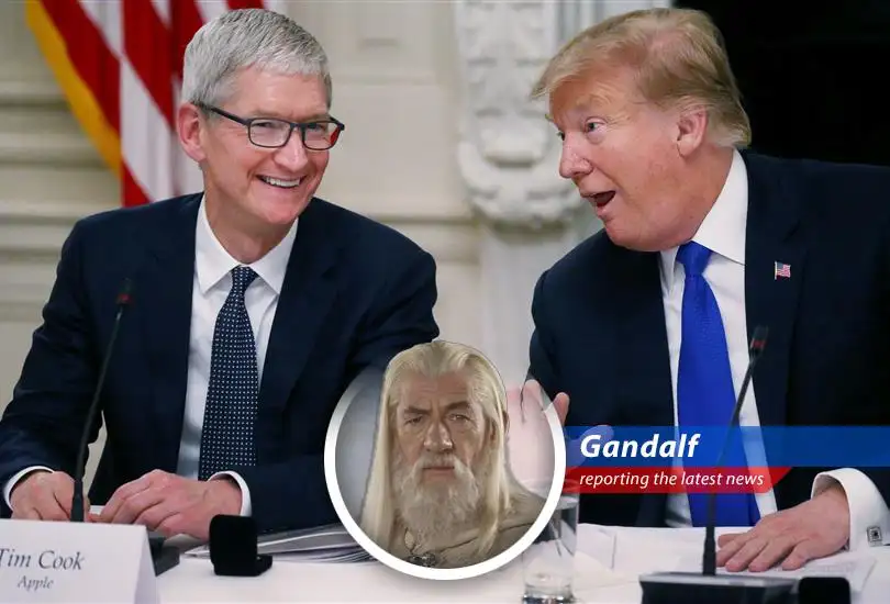 Former President Trump shares insight into his relationship with Apple CEO Tim Cook on Truth Social, sparking debate about influence and governance.