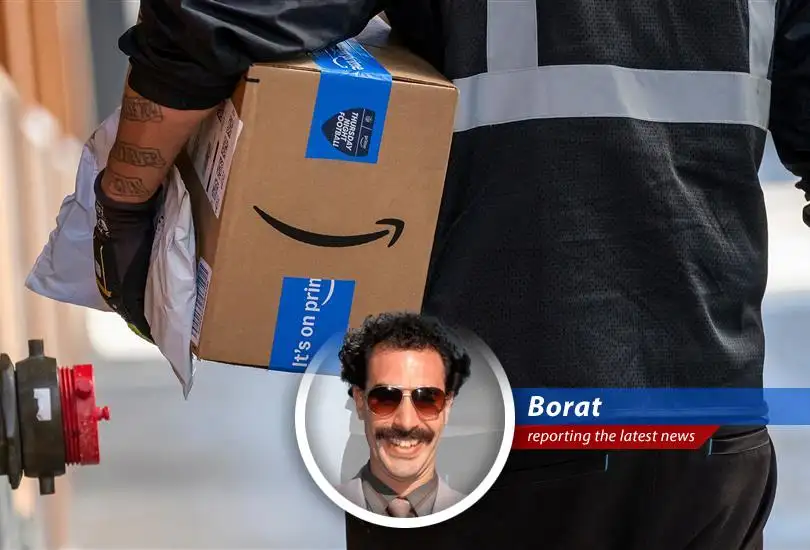 Four-legged robot on wheels will soon bring package to your home. Very nice