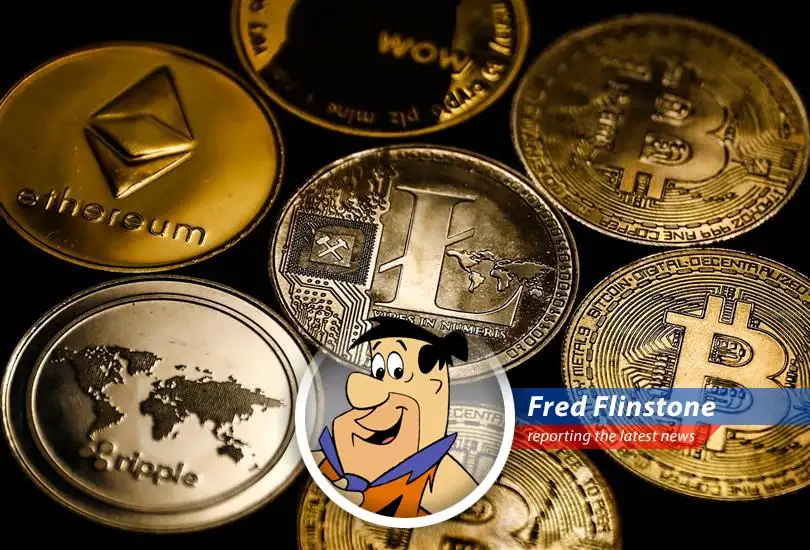 Fred Flinstone contemplates the future of crypto in Bedrock, as Congress debates the CLARITY Act.