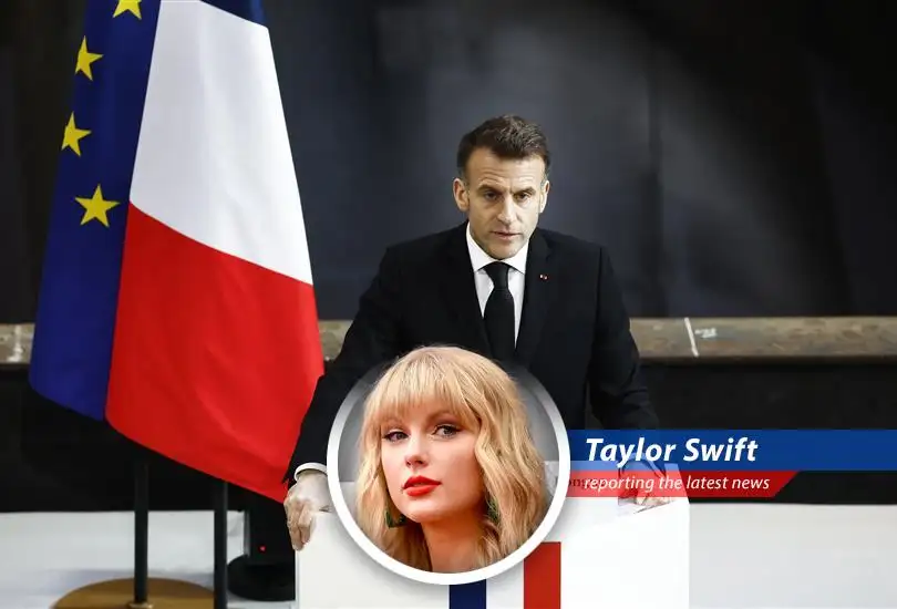 French President Emmanuel Macron addressing the nation from a naval base, outlining France's updated nuclear strategy.