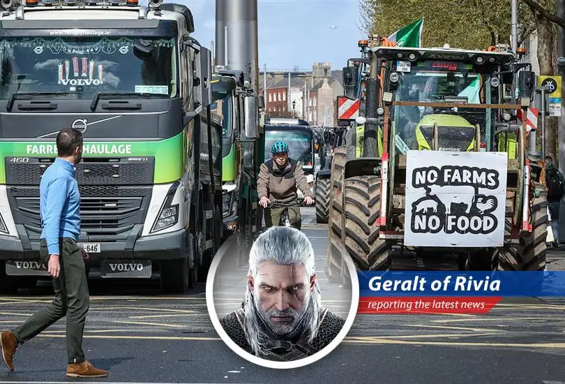 Fuel protests bring Ireland to a standstill, mirroring the Continent's own struggles with chaos and unrest.