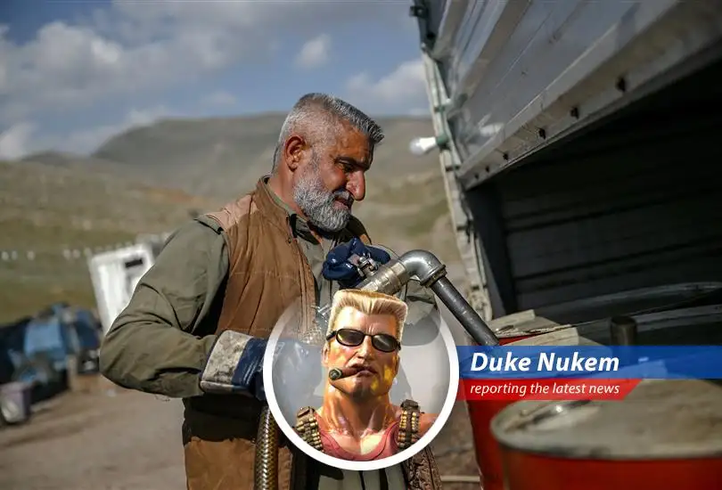 Global markets caught in the crossfire, Duke Nukem style.