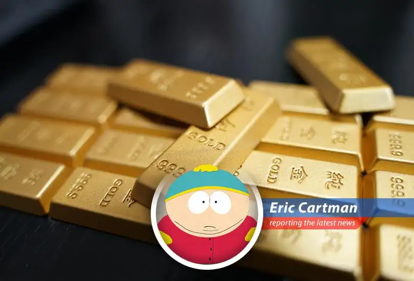 Gold bars stacked, representing the potential surge in gold prices predicted by Wells Fargo Securities due to ongoing economic debasement cycles. I WANT MY GOLD!