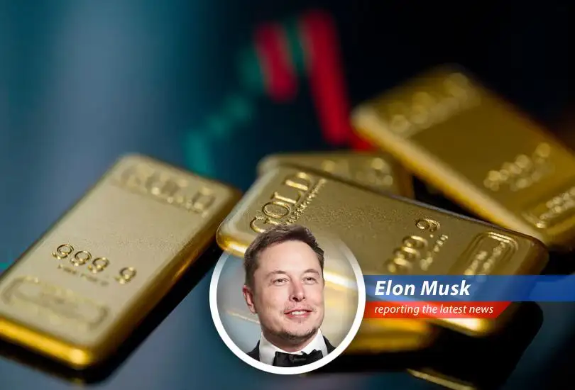 Gold bars symbolize a flight to safety amidst economic uncertainty and AI driven market shifts.