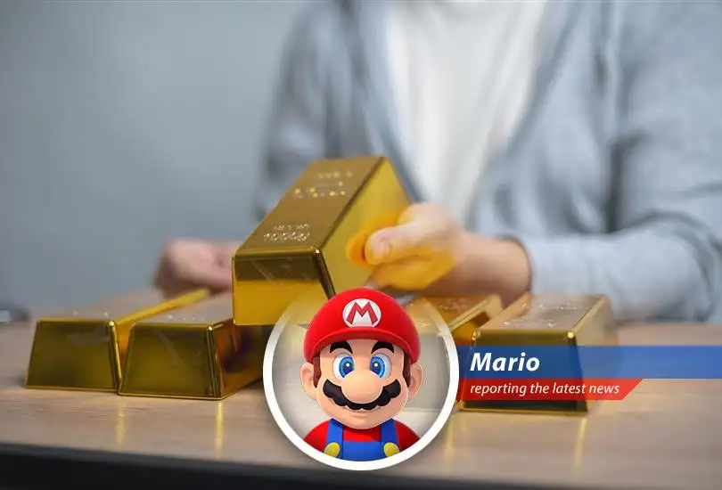 Gold glitters amidst market volatility offering investors a potential safe haven during geopolitical storms.