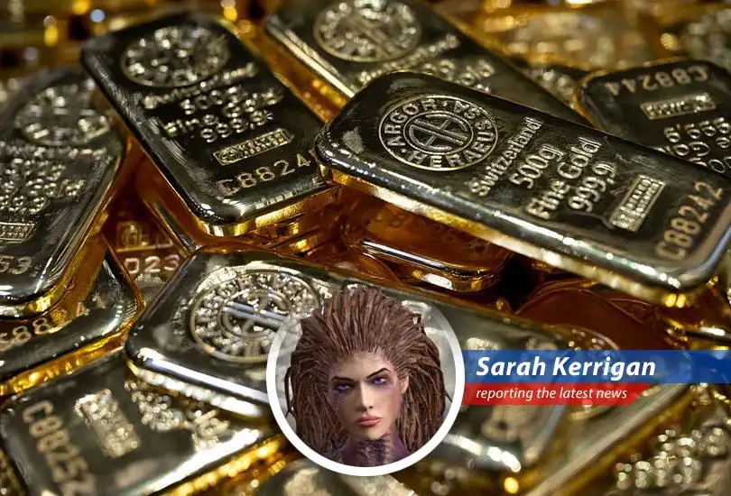 Gold prices experience a sharp decline amidst the ongoing conflict in Iran, reflecting a shift in investor sentiment.