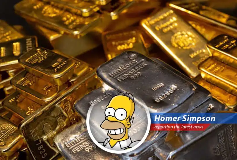 Gold takes a dive faster than me trying to get the last donut.