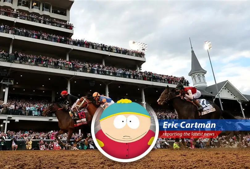 Golden Tempo, piloted by Jose Ortiz, surges to victory at the 152nd Kentucky Derby, marking a historic win for female trainer Cherie DeVaux. Awesome.