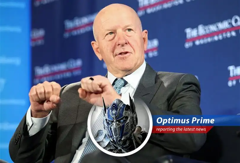 Goldman Sachs headquarters in New York City. The company announced strong Q1 results driven by equities trading and investment banking.