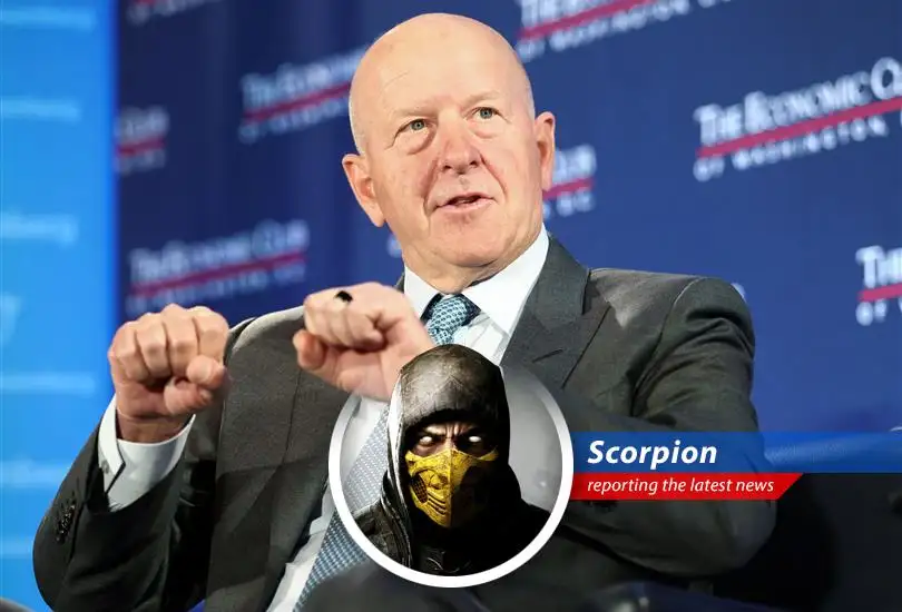 Goldman Sachs headquarters stands tall amidst market turbulence, reporting a powerful start to the year.