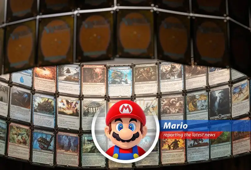 Hasbro and Mattel are in a heated battle for market dominance in the toy industry. A Magic: The Gathering card is pictured.