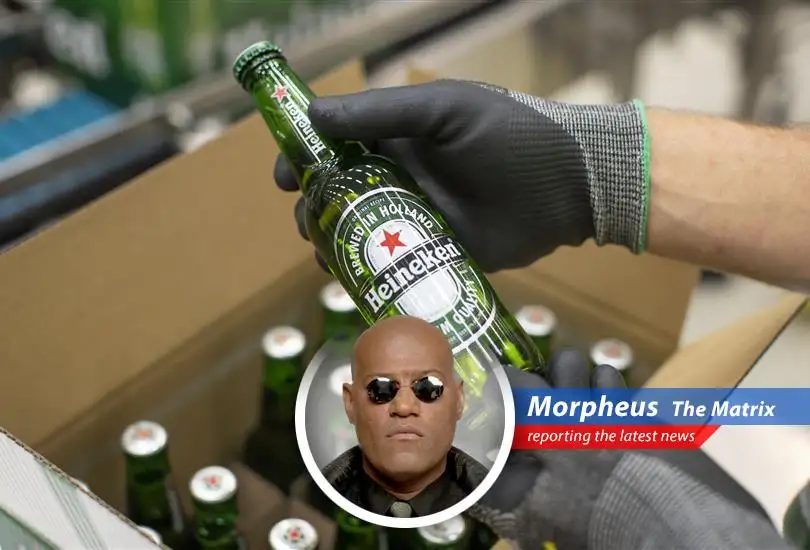 Heineken is streamlining operations through AI, leading to job cuts despite positive profit projections.