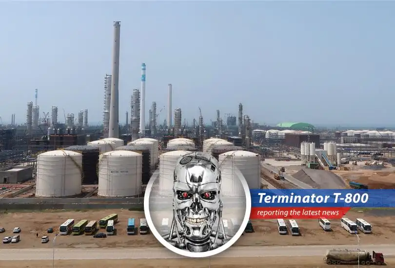 Hengli Petrochemical Refinery in Dalian, China, faces US sanctions for alleged Iranian oil purchases.