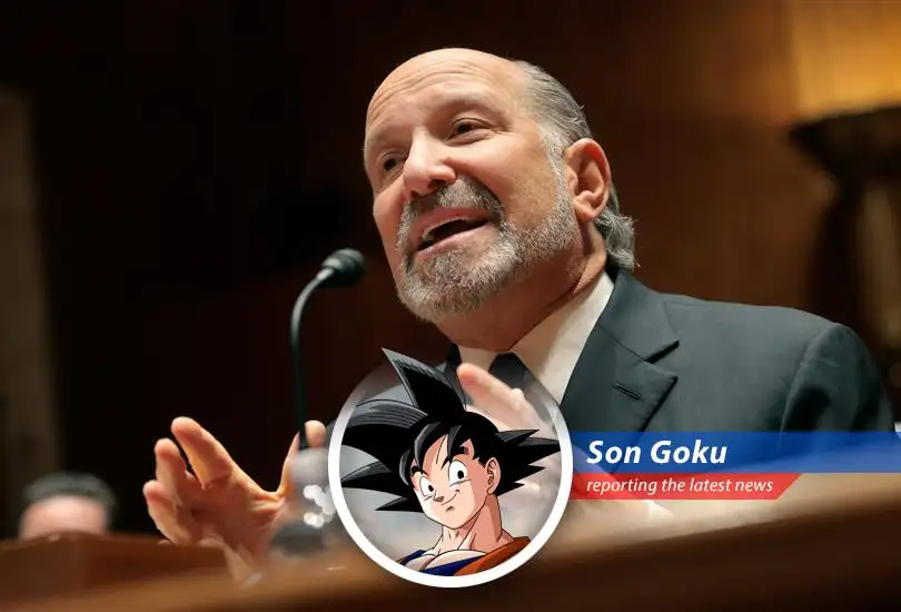 Howard Lutnick testifying before the Senate Appropriations Committee regarding his association with Jeffrey Epstein.