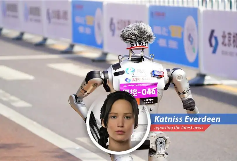 Humanoid robots participate in a half-marathon in Beijing, demonstrating significant progress in autonomous navigation and athleticism.