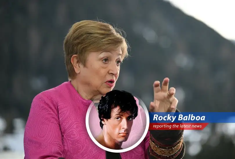 IMF head Kristalina Georgieva warns of stagflation risks due to the ongoing conflict.