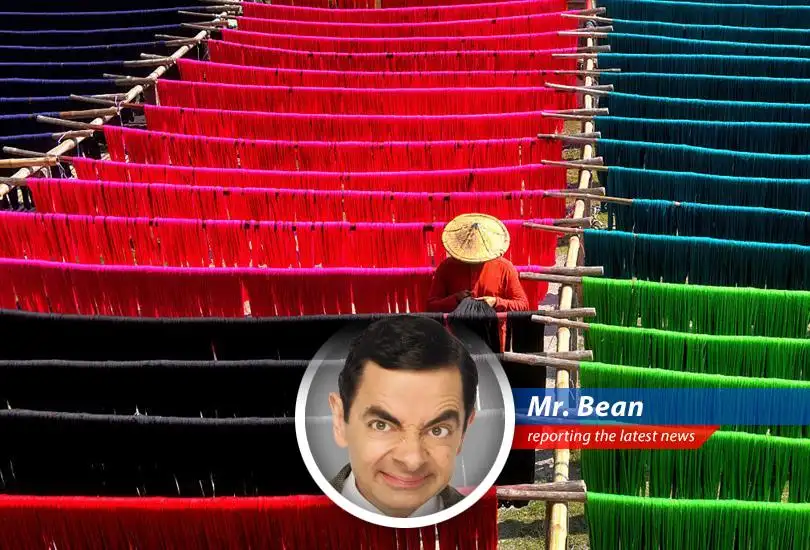 Indian textile industry grappling with war-induced disruptions and economic pressures.