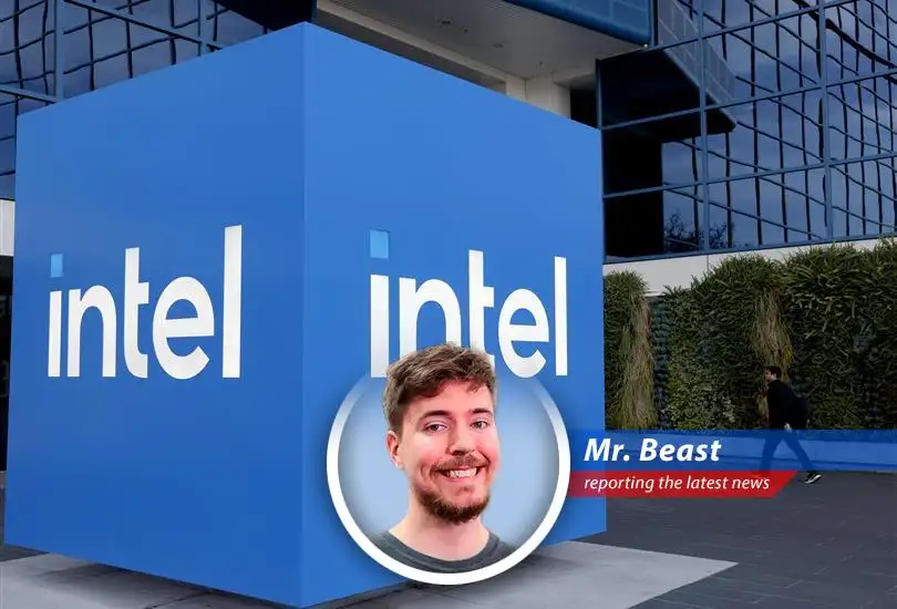 Intel's stock price takes off after a stellar earnings report.