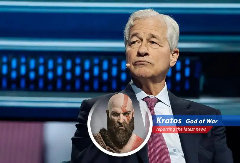 JPMorgan Chase headquarters symbolizes financial strength amidst economic volatility.