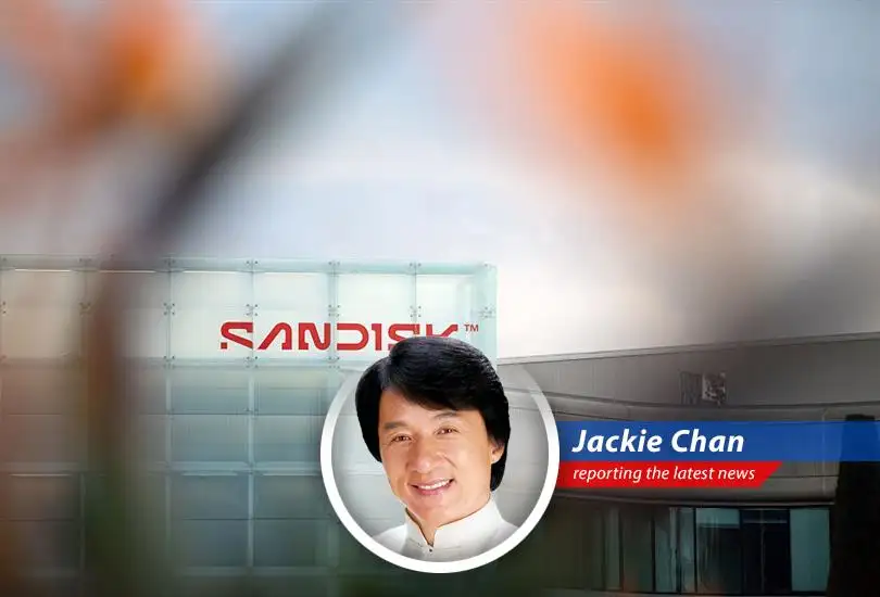 Jackie Chan contemplates the market's ups and downs, drawing parallels between stock performance and stunt choreography.