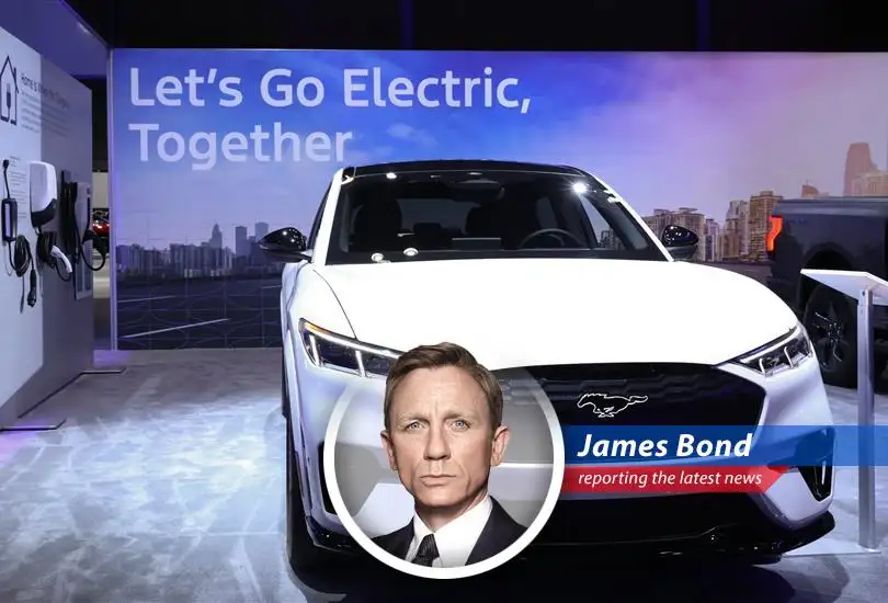 James Bond infiltrates Ford Motor to uncover the secrets behind the surge in hybrid and all-electric vehicle sales.