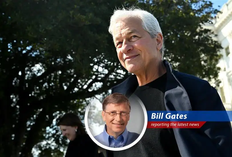 Jamie Dimon discussing the potential impact of AI on the job market at a recent forum in Washington