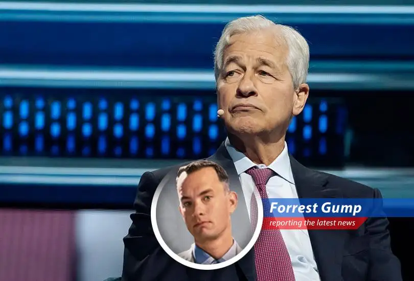 Jamie Dimon steering JPMorgan through a volatile market, just like I steered Bubba through those shrimp boats.