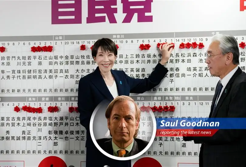 Japanese citizens brave the snow to participate in the election, underscoring the significance of their democratic duty. It's like choosing between the devil you know and the devil you don't, eh