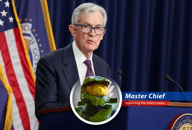 Jerome Powell addresses economic concerns, emphasizing the Fed's commitment to balanced monetary policy.