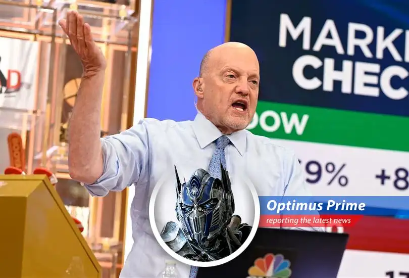 Jim Cramer analyzing market trends, emphasizing the importance of AI-driven tech stocks amidst earnings season.
