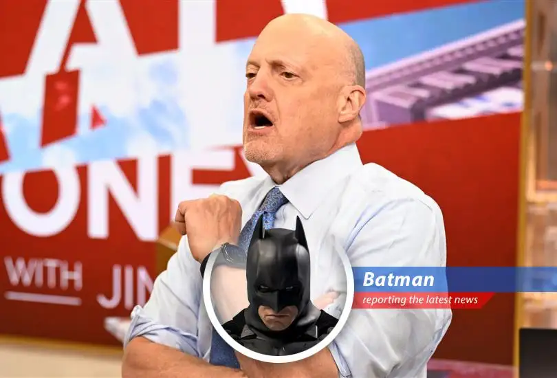 Jim Cramer navigates the economic landscape with the precision of a batarang, advising investors on tech-driven resilience.