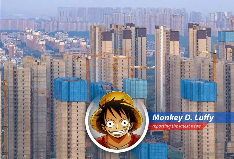 Join Monkey D Luffy as he navigates through the crazy world of China's property sector!