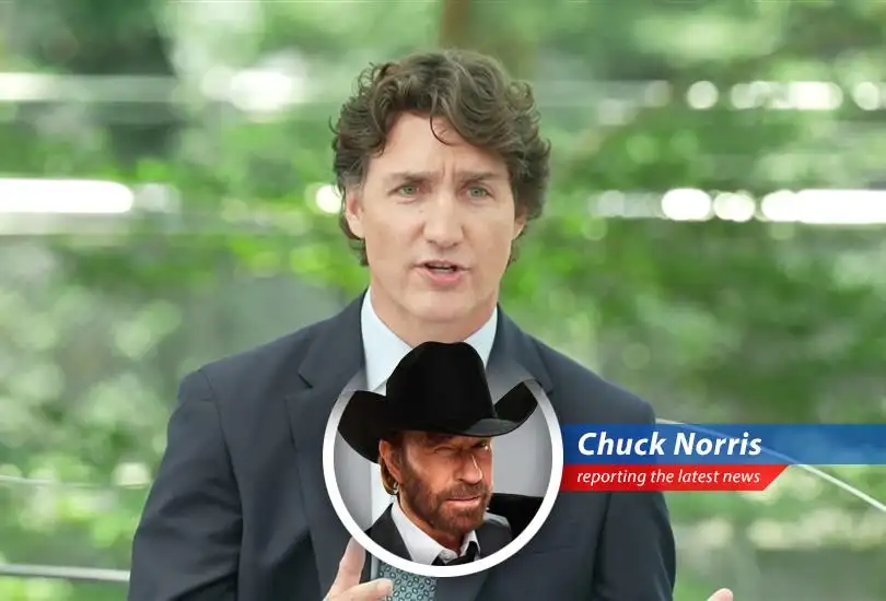 Justin Trudeau speaking at CNBC's CONVERGE LIVE in Singapore, addressing the inadequacies of current international institutions.