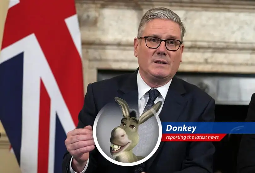 Keir Starmer expressing his discontent with global leaders affecting UK energy prices.