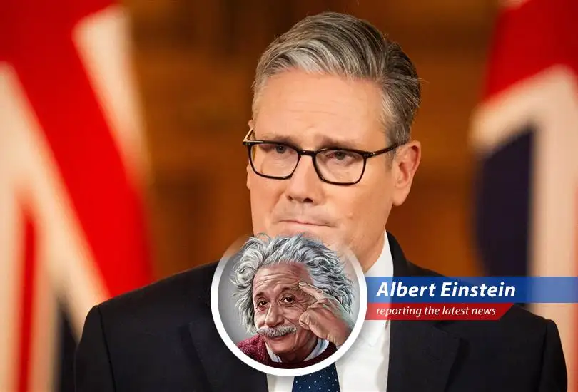 Keir Starmer navigating political turbulence amidst controversy.