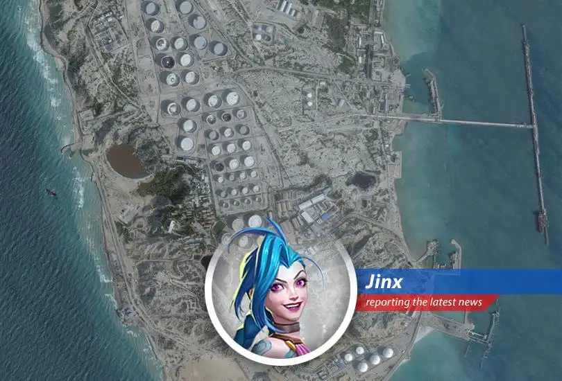 Kharg Island ablaze following targeted U.S. military action, fueling economic and political instability.