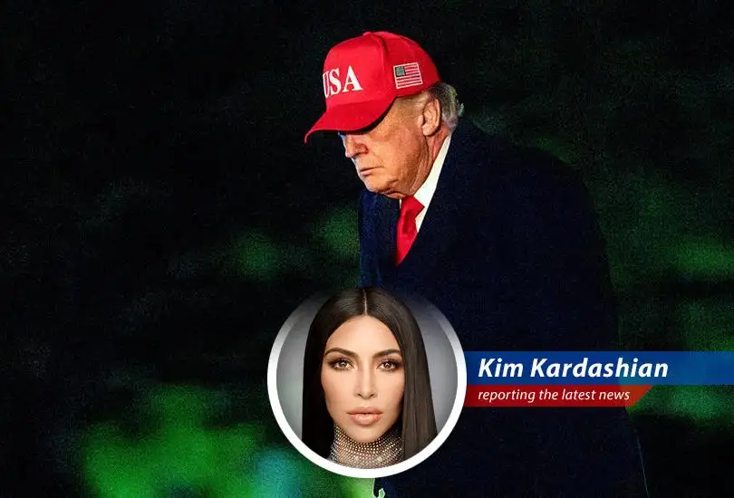 Kim Kardashian comments on US-China trade tensions and potential tariffs amidst global uncertainty.